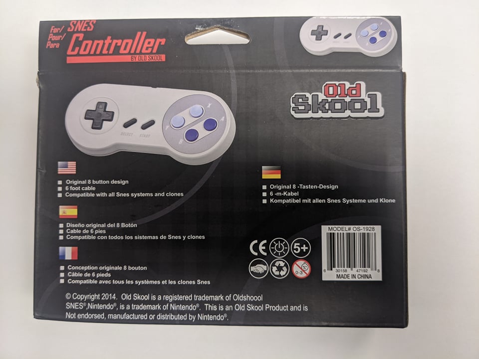 Old Skool - SNES Controller